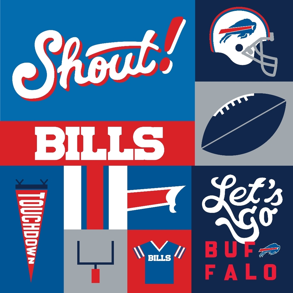 Go Bills! Buffalo Sports Bookmark